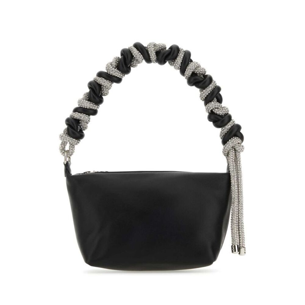 Kara Women Black Nappa Leather Handbag
